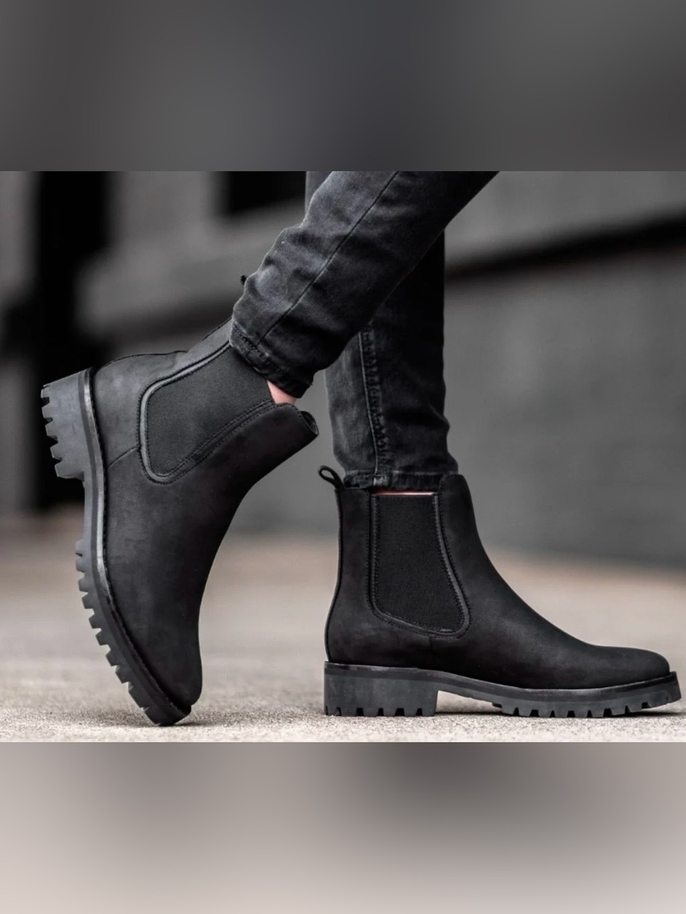 Women’s Thursday Boot Company Black Legend Leather Chelsea Boot Size 9.5